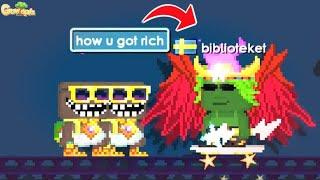 Asking Pros about their Secrets on how to get RICH in Growtopia #2