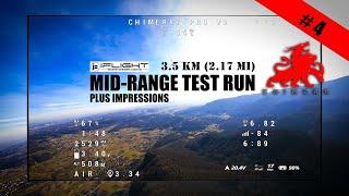 CHIMERA 7 PRO V2 - Mid range FPV - 4th test flight + impressions
