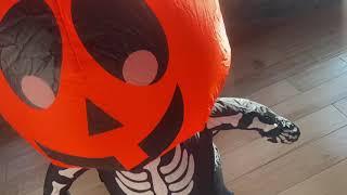 Halloween Inflatable Punkin boy new For 2021￼￼ From at Home￼￼
