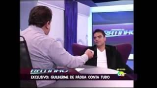 Parte 3 Entrevista de Guilherme de Pádua ao Ratinho no SBT