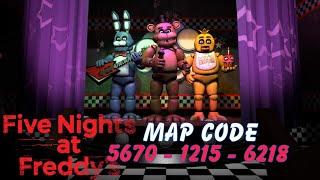 Realistic Five Nights  At Freddys   Creative 2.0  Map Code 5670-1215-6218v4