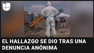 Hallan una fosa clandestina en México con al menos 10 cadáveres creen que podrían ser más de 40