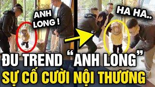 Mượn cháu nhỏ để ĐU TREND ANH LONG nào ngờ gặp sự cố khiến cả đám CƯỜI NỘI THƯƠNG  Tin 3 Phút