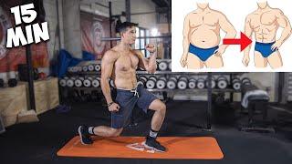 BEST 15 min Beginner Workout for Fat Burning  No equipment 