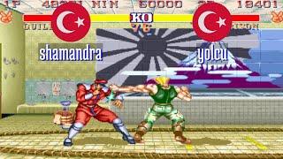 FT5 @sf2ce shamandra TR vs yolcu TR Street Fighter II Champion Edition Fightcade Jun 4
