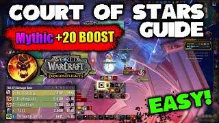 Mythic +20 Key Boost & Carry  PoV Court Of Stars Tank Guide  Tactic And Tips  Wow Dragonflight