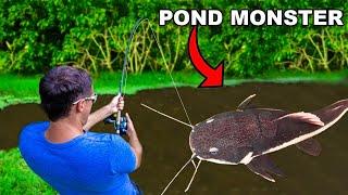 I CAUGHT THE POND MONSTER