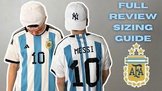 Argentina 2022 World Cup Authentic Home Jersey Review & On Body Look