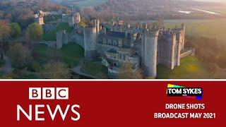 Arundel Castle Theft - Drone Footage