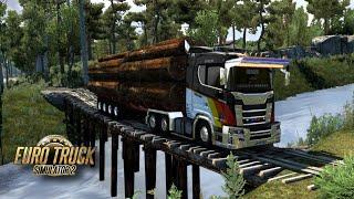 Scania S  Lalu Jalan Hutan  Ets2 gameplay  Euro truck simulator 2