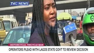 Operators of commercial motorcycles tricycles plead with LASG to review ban