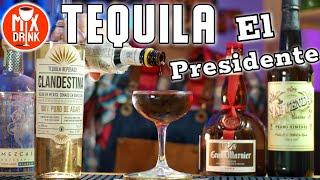 Эль Президенте коктейль на ТЕКИЛЕ  Tequila El Presidente cocktail @howtodrink