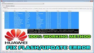 How To Fix Huawei flashUpdate Fail Error UPDATE.APP فشل التحديث