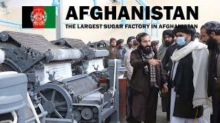 The largest sugar factory in Afghanistan.
