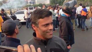 Leopoldo López finds refuge with Chilean diplomats in Caracas