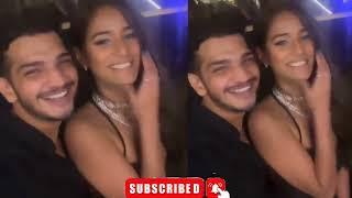 munawar Faruqui with Poonam Pandey party celebration video