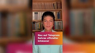 Neu auf Telegram Sahras offizieller Infokanal