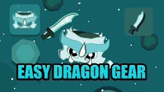 How to make Dragon Gear In Starve.io EVERY STEP