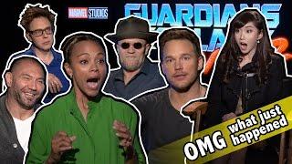 Surprising GOTG2 Cast Interview journey - Alodia Vlog