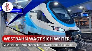 Bald nach Frankfurt und mit Zügen aus China unterwegs? Wie die WESTbahn expandieren möchte
