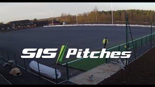 West Riding County FA - synthetic pitch construction & installation time-lapse