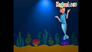 Lagu Anak Finger Family - Shiva ANTV Transform into Mermaid