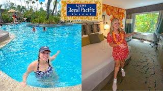 Loews Royal Pacific Resort at Universal - FULL TOUR Room Lagoon Pool Wok Experience & More
