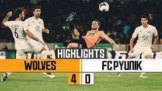 UNBELIEVABLE JOTA GOAL Wolves 4-0 FC Pyunik  Highlights