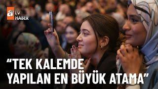 Erdoğan öğretmen atama programında - atv Ana Haber 8 Mayıs 2023