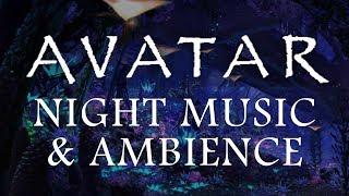 Avatar Music & Ambience - Pandora at Night Bioluminescence Forest Sounds and Occasional Rain
