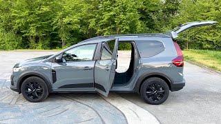 DACIA JOGGER Extreme 2023 - COOL PRACTICAL details & trunk space