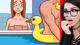 I Got Locked In My Crush Bathroom Animated Story Time