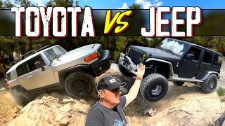 Jeep vs. Toyota vs. Razor Rocks Which Is the Better Off-Roader?