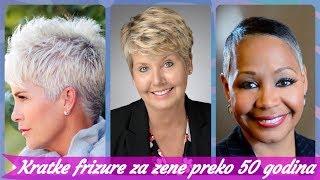 20 ideja za  kratke frizure za žene iznad 50 godina 2019