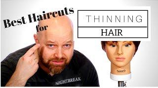 The BEST Haircuts for Thinning Hair - Hair Tips & Tricks - FOR GUYS & GIRLS - TheSalonGuy