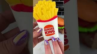 Fidgets that Look Like Burger King Food Satisfying Video ASMR #shorts #fidgets #asmr