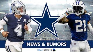 Cowboys News & Rumors On Ezekiel Elliott Return Terence Steele’s Role & Dak Prescott Extension?