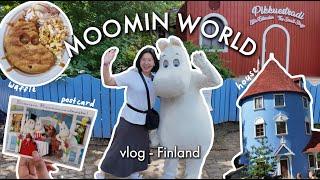 Kazakh Girl’s Adventure in Moomin World  Finland’s Most Magical Park with my Finnish Boyfriend