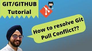 30. How to resolve Git Pull ConflictGit Resolve Conflicts In Pull RequestGit tutorial for beginner