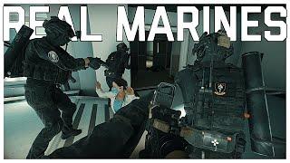 REAL Marines DESTROY the Hospital MAP on Ready or Not Adam update #marines  #readyornotgame