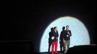 JT Petty and Colin Geddes introduce Hellbenders at TIFF