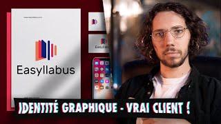 Je crée lidentité graphique dune start-up Vrai client