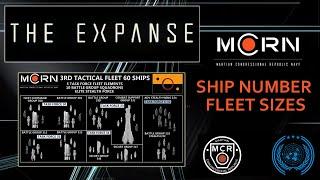 THE EXPANSE NAVY FLEET SIZES & SHIP NUMBERS