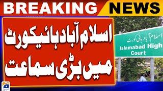 Audio Leak case hearing in Islamabad High Court  Breaking News