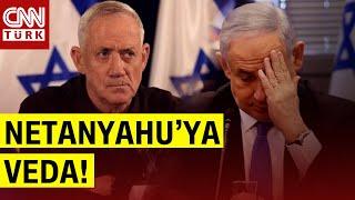 İsrailde Hükümet Çatladı Gantz İstifa Etti Netanyahu İle Vedalaşmaya İşaret Ediyor
