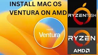 Apple Ventura vanilla hackintosh on ryzen machine 2200g asus b450 rx560 download efi