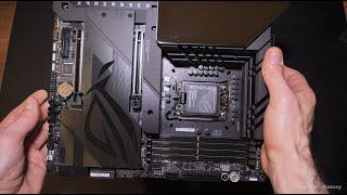 ASUS ROG Maximus Z790 Dark Hero Motherboard unboxing  699$