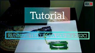 My Project#7 - Tutorial Running Text pada LCD 16x2 shield I2C