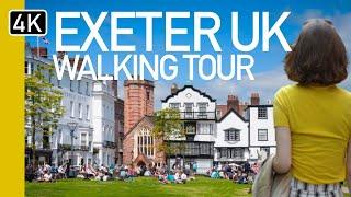 Exeter City UK Guided Walking Tour with Natural Sounds