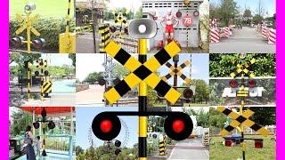 【特集】ミニ踏切カンカンPart3  railroad crossing videos